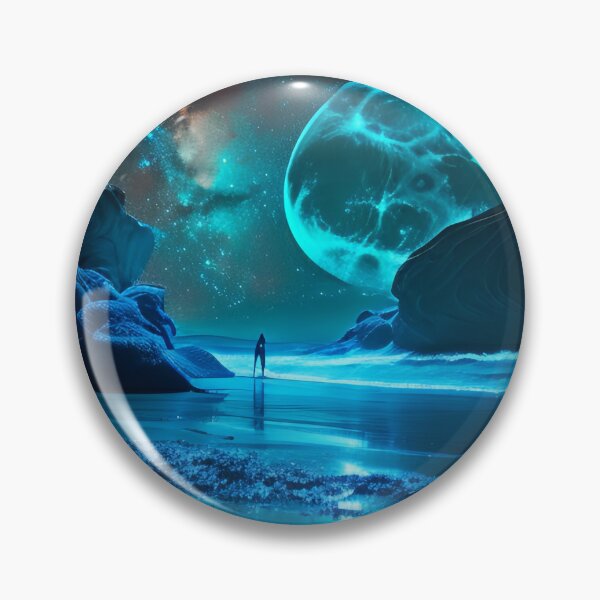Item preview, A Beachside Blue Moon designed and sold by D3monic.