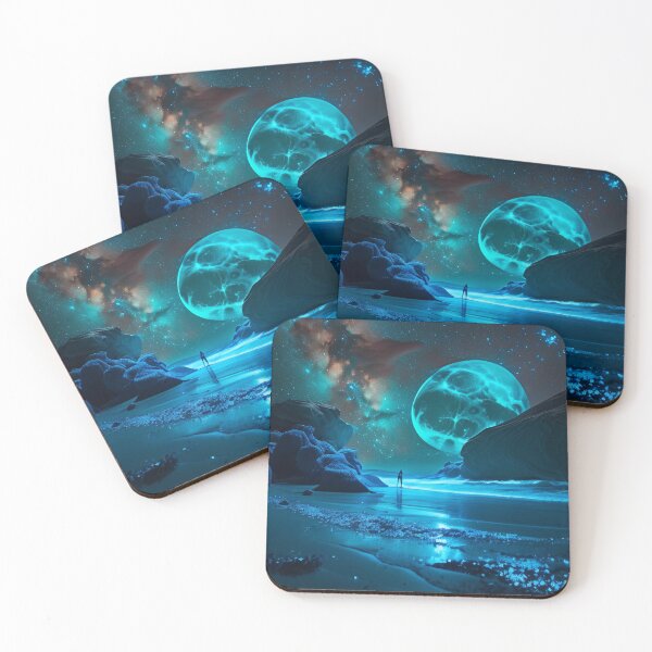 Item preview, A Beachside Blue Moon designed and sold by D3monic.