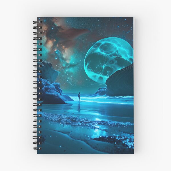Item preview, A Beachside Blue Moon designed and sold by D3monic.