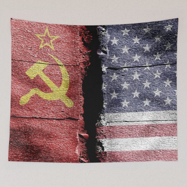 Item preview, USA USSR flags designed and sold by Zip-Zup.