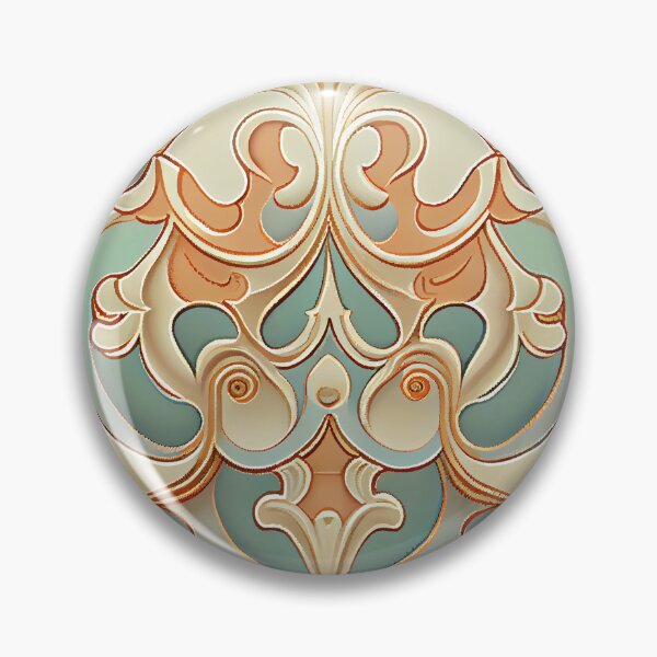 Item preview, Pale Soft Transitional Pattern Digital Painting designed and sold by CodeAndColors.