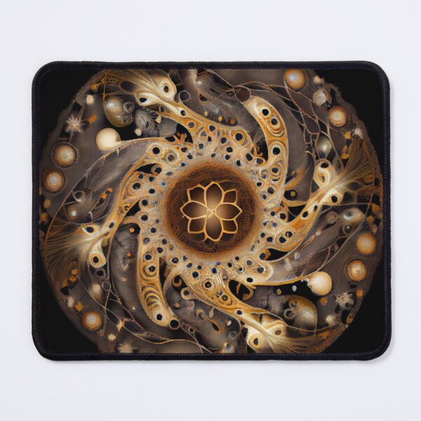 Item preview, Delicate Circular Australian Pattern Digital Painting designed and sold by CodeAndColors.