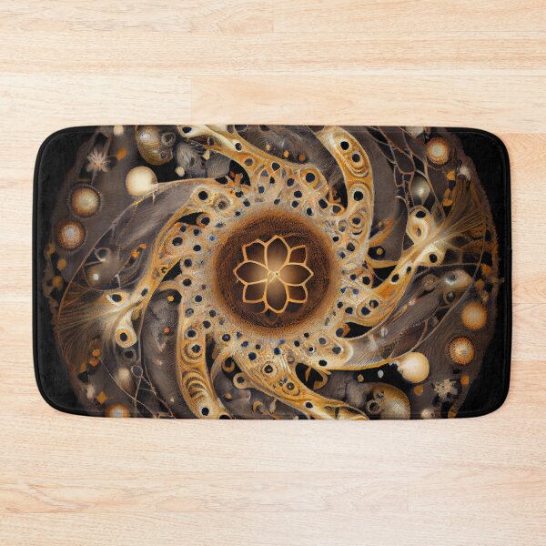 Item preview, Delicate Circular Australian Pattern Digital Painting designed and sold by CodeAndColors.