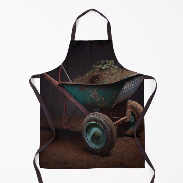Item preview, Madly Magnified Wheelbarrow Digital Painting designed and sold by CodeAndColors.