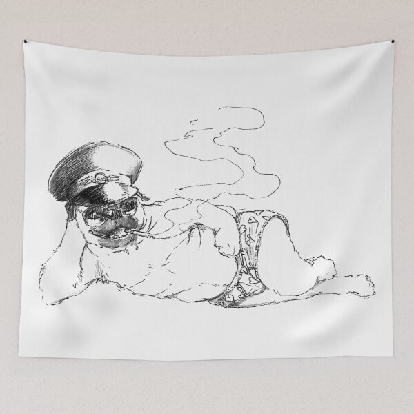 Item preview, Pinup-pug designed and sold by Martin Kurkkio.