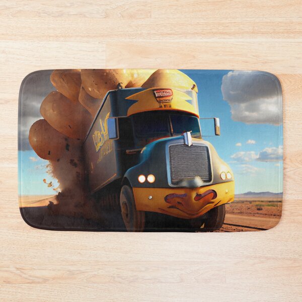 Item preview, Truckin Through Potatoes Fury Digital Painting designed and sold by CodeAndColors.