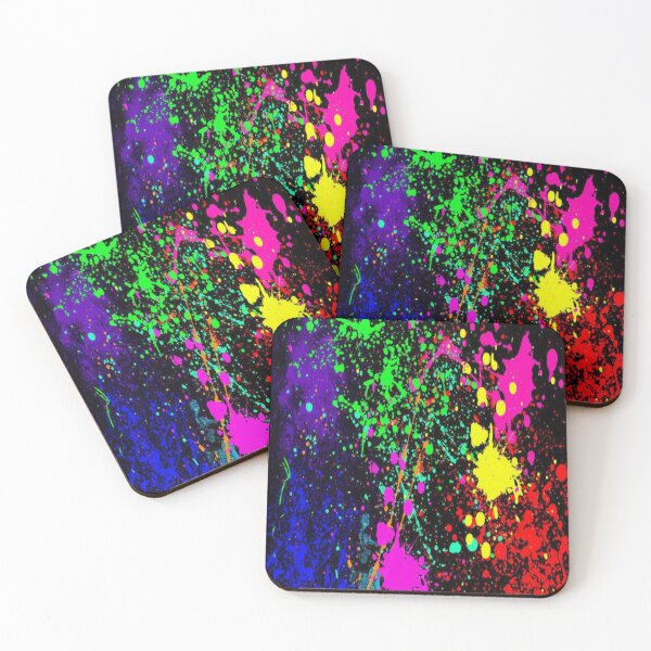 Item preview, Coloursplash on black designed and sold by zedvonzee.
