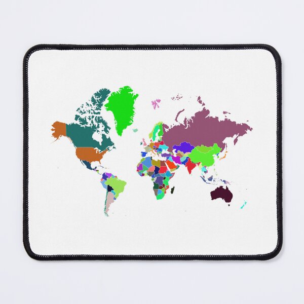 Item preview, World Map Color designed and sold by Pixel4Art.