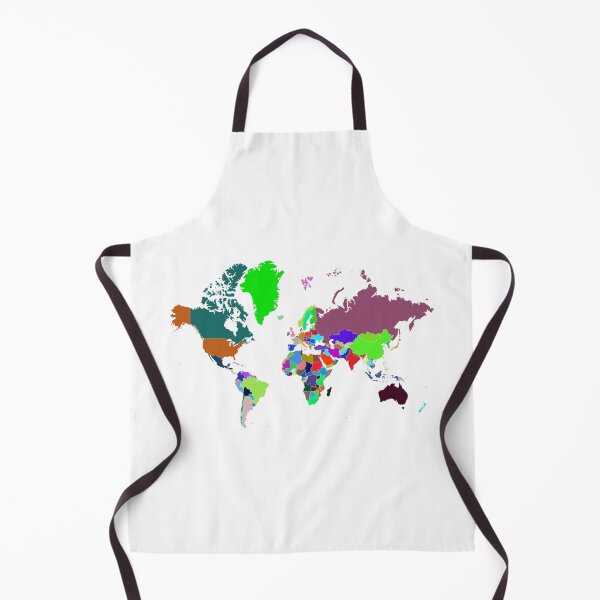Item preview, World Map Color designed and sold by Pixel4Art.