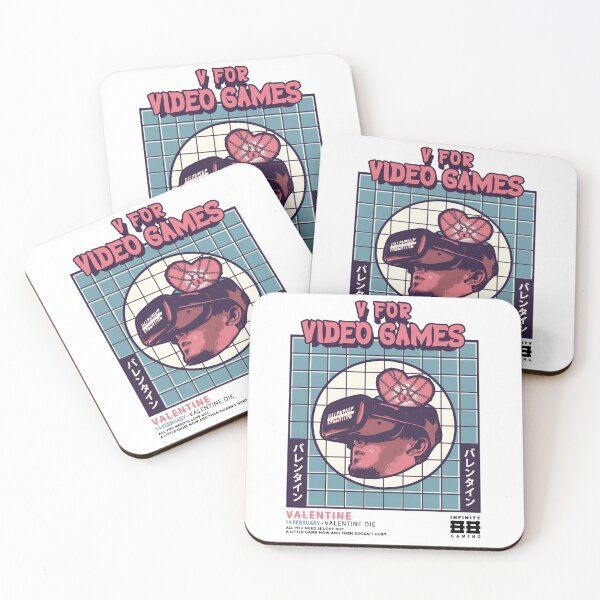 Item preview, V is for video games artwork 7 designed and sold by ALIENATIVED.