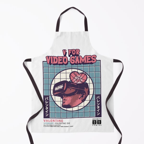Item preview, V is for video games artwork 7 designed and sold by ALIENATIVED.