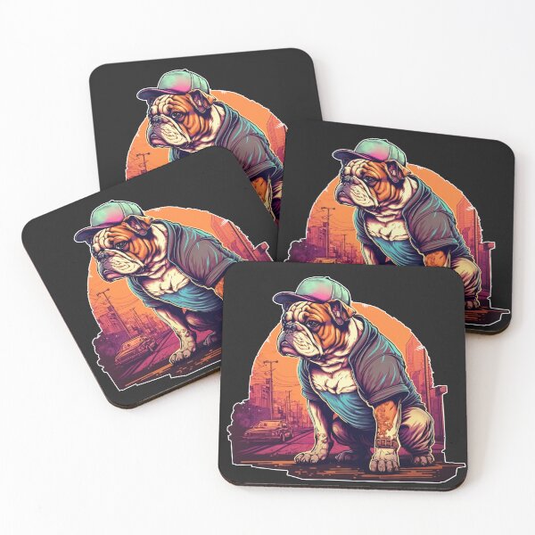 Item preview, Streetwise Bulldog Thug designed and sold by SinMagellan.