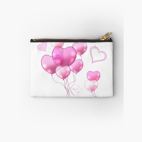 Item preview, Heart baloon pink designed and sold by Drawersofdraw.