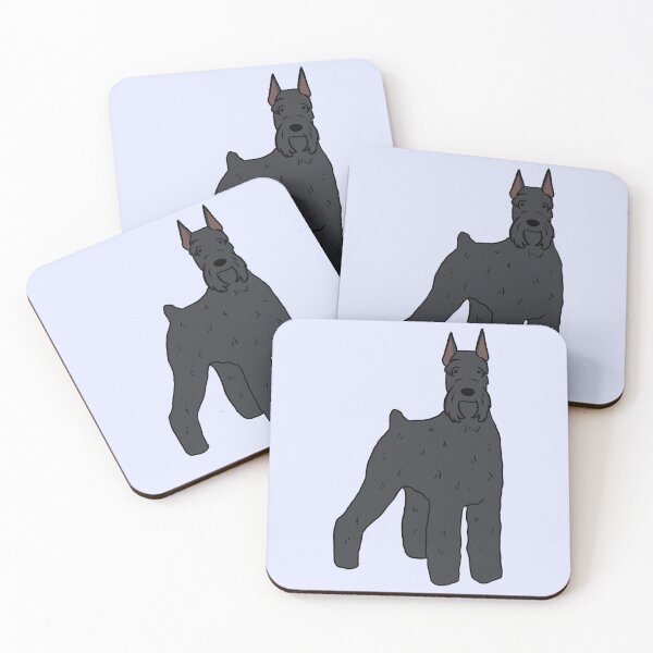 Item preview, Giant schnauzer cute illustration  designed and sold by Yarafantasyart.