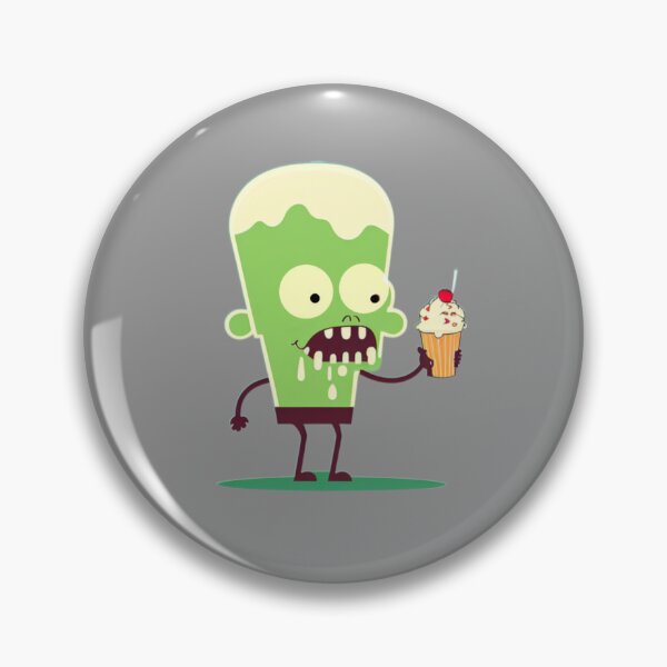 Item preview, Zombie eating ice cream  designed and sold by Sarvgya Verma.
