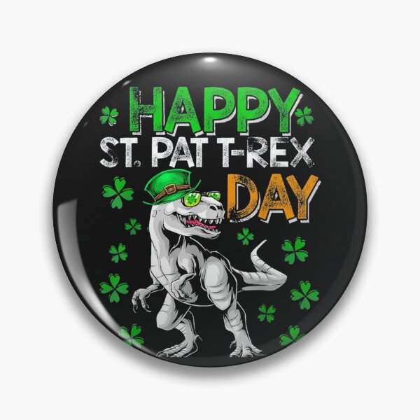 Item preview, Happy St Pat T-Rex Day designed and sold by mytvtoday2020.
