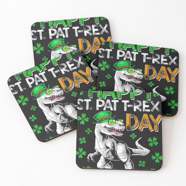 Item preview, Happy St Pat T-Rex Day designed and sold by mytvtoday2020.