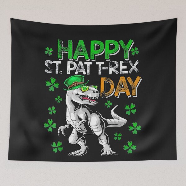Item preview, Happy St Pat T-Rex Day designed and sold by mytvtoday2020.