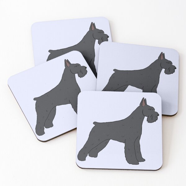 Item preview, Giant schnauzer cute illustration  designed and sold by Yarafantasyart.