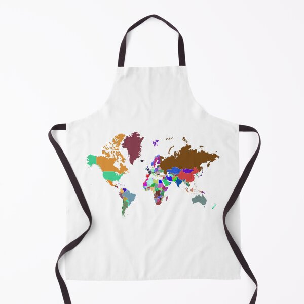 Item preview, World Map Color designed and sold by Pixel4Art.