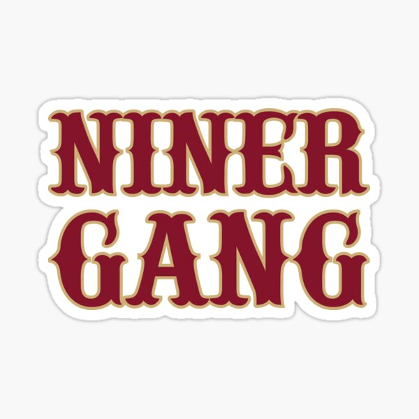 : Expression Tees Bang Bang Niner Gang San Francisco Womens  T-Shirt : Sports & Outdoors