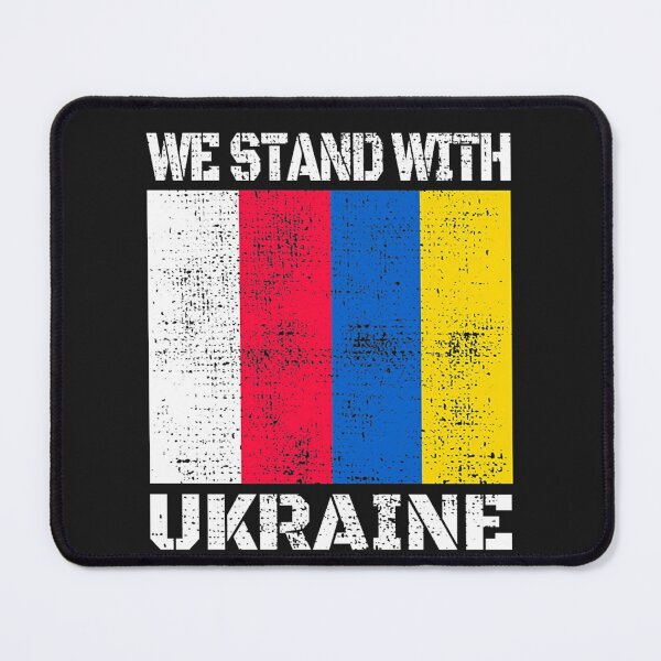 Item preview, We Stand With Ukraine Flag designed and sold by mytvtoday2020.