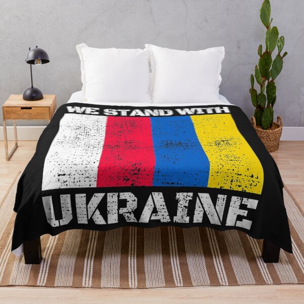 Item preview, We Stand With Ukraine Flag designed and sold by mytvtoday2020.