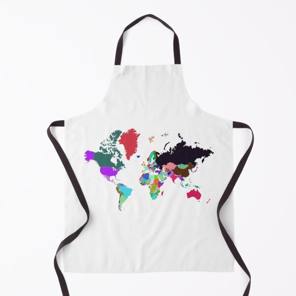 Item preview, World Map Color designed and sold by Pixel4Art.