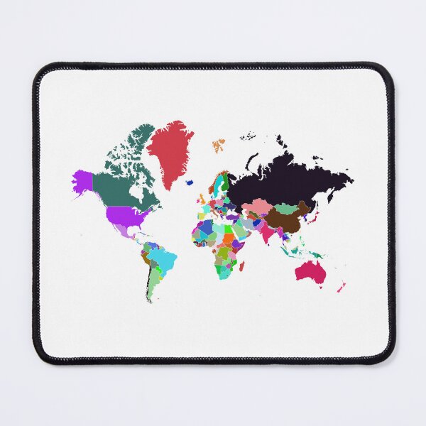 Item preview, World Map Color designed and sold by Pixel4Art.