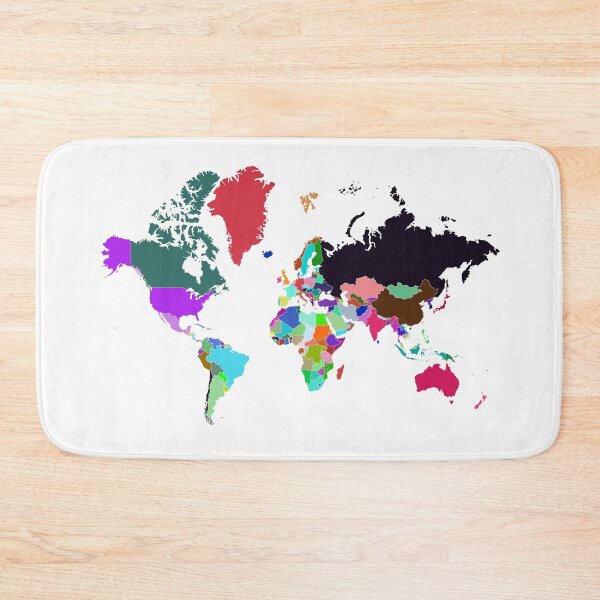 Item preview, World Map Color designed and sold by Pixel4Art.