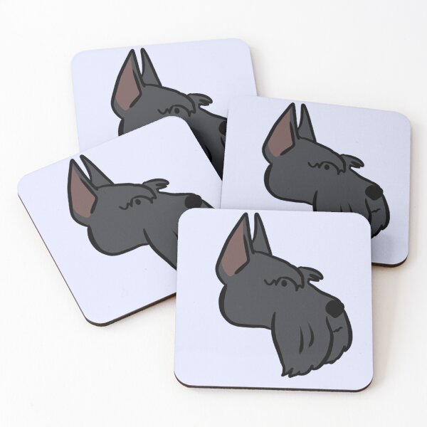 Item preview, Giant schnauzer cute illustration  designed and sold by Yarafantasyart.