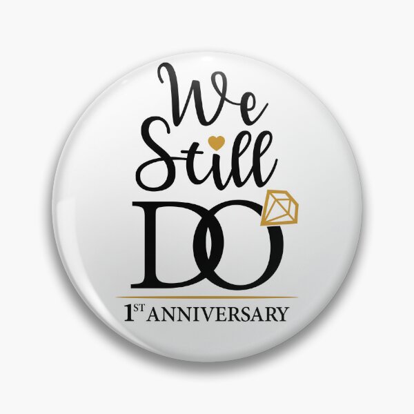 Item preview, 1st wedding anniversary designed and sold by iclipart.
