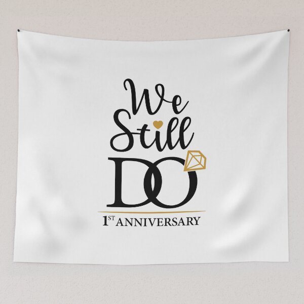 Item preview, 1st wedding anniversary designed and sold by iclipart.