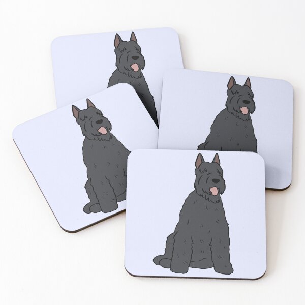 Item preview, Giant schnauzer cute illustration  designed and sold by Yarafantasyart.