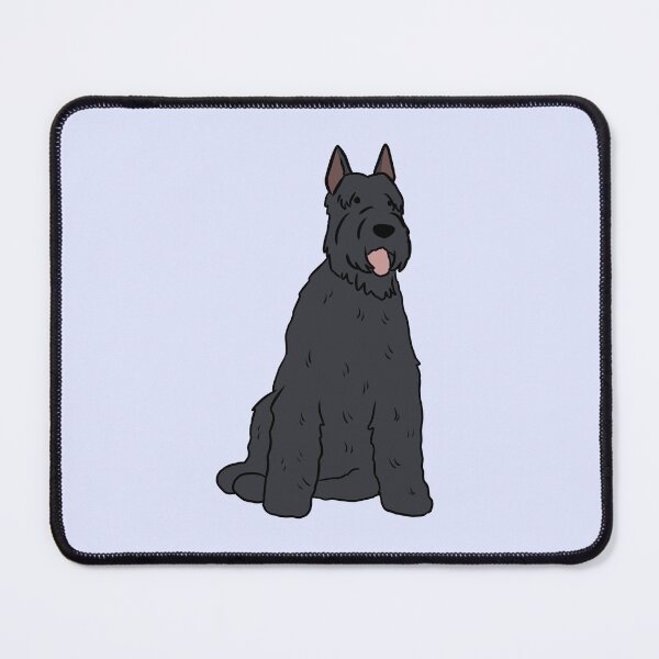 Item preview, Giant schnauzer cute illustration designed and sold by Yarafantasyart.