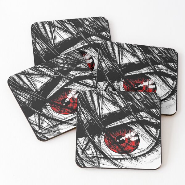 Item preview, Cyberpunk Vaporwave Red Eye Japanese Urban Style designed and sold by OWLvision33.