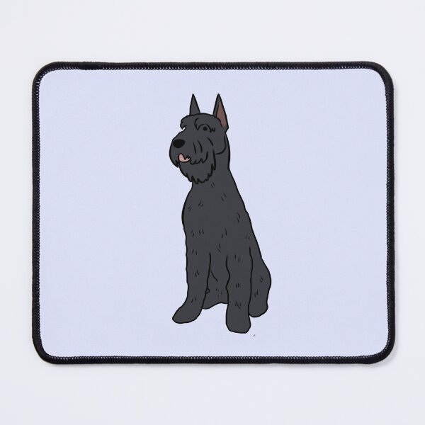 Item preview, Giant schnauzer cute illustration designed and sold by Yarafantasyart.