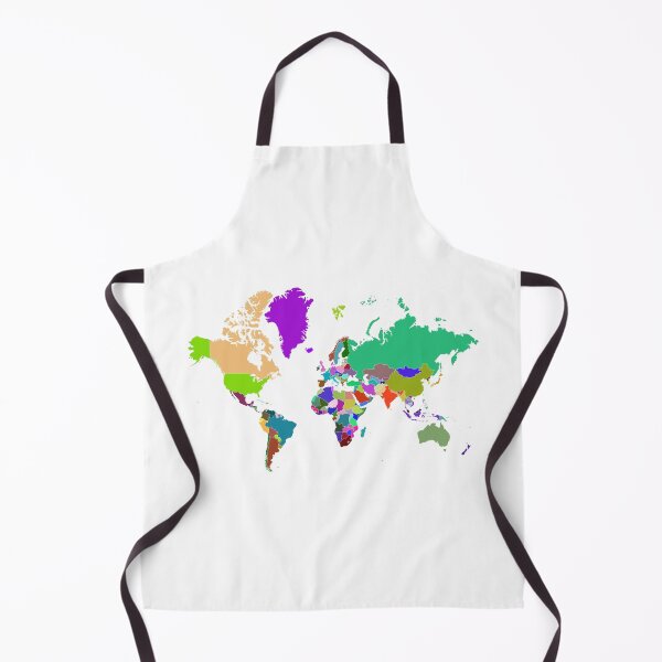 Item preview, World Map Color designed and sold by Pixel4Art.