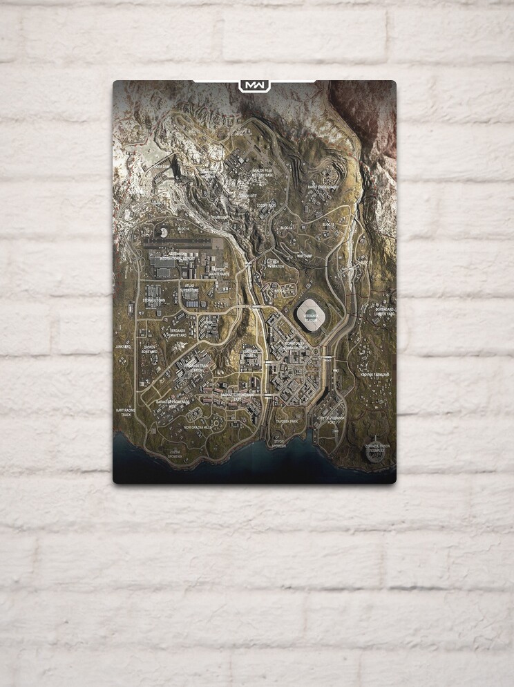 Rebirth island Map - Al Mazrah Map - Ashika island Map Poster for Sale by  jaggyboy