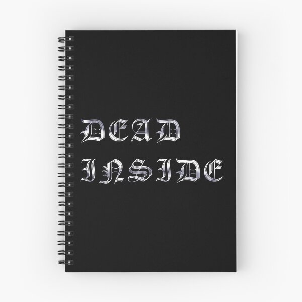 Item preview, Dead Inside | 3D Chrome Typography designed and sold by ProdbyNiECO.