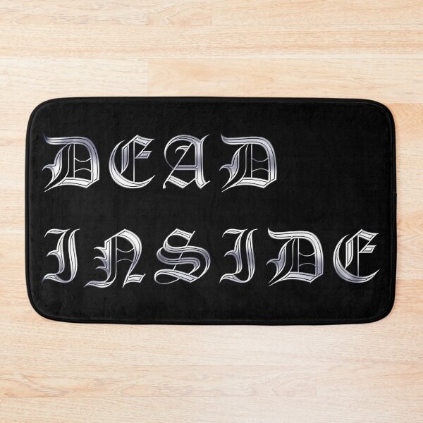 Item preview, Dead Inside | 3D Chrome Typography designed and sold by ProdbyNiECO.