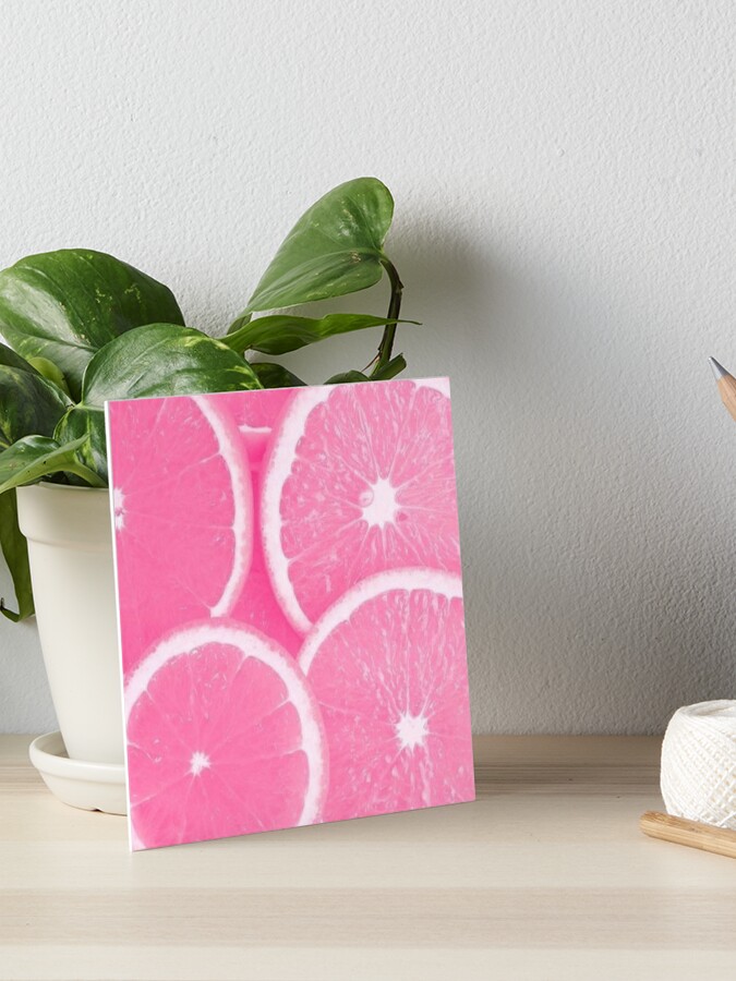 Pink Money Sign | Art Board Print