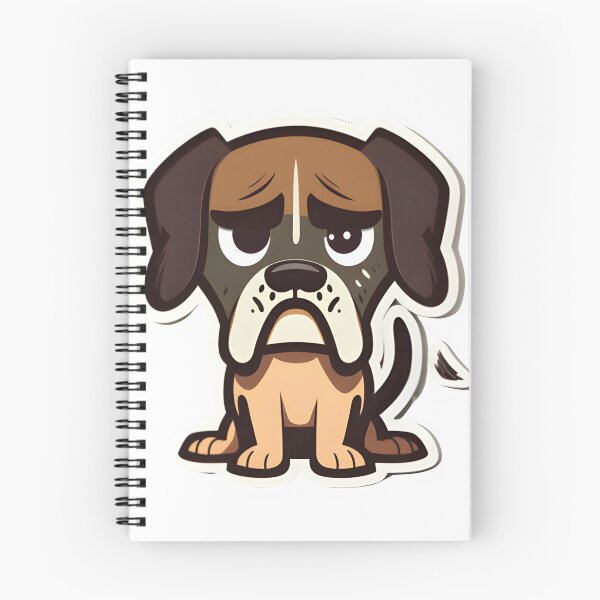 Item preview, Angry Dog Laptop Sticker designed and sold by Rinomano.