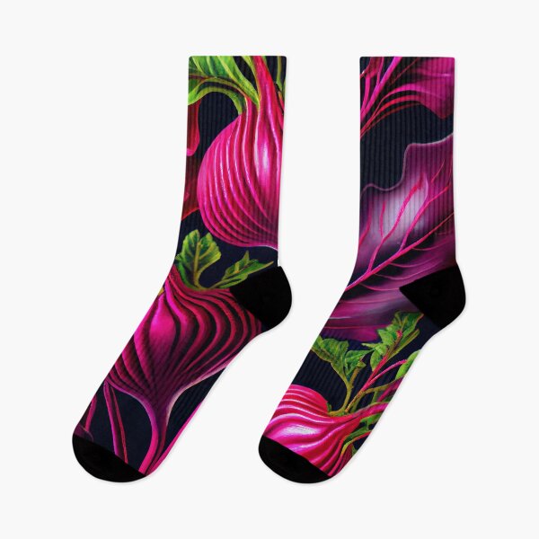 Item preview, Floral magenta Beet pattern designed and sold by AppleElf.