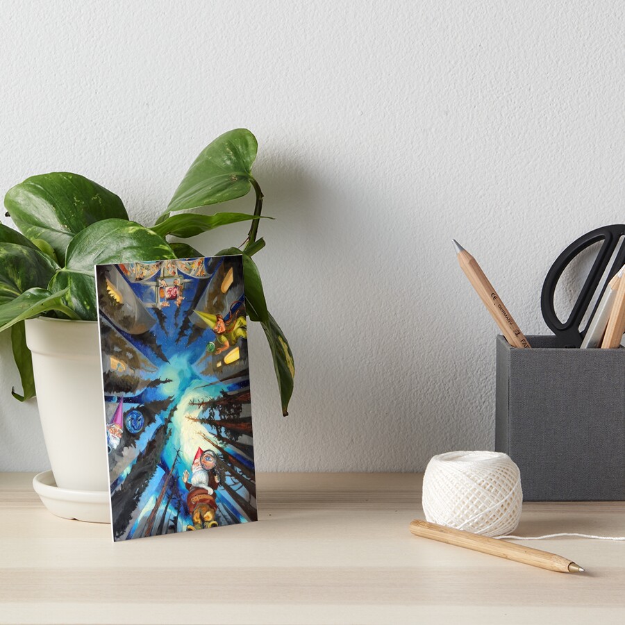 Item preview, Art Board Print designed and sold by BlueStarseed.