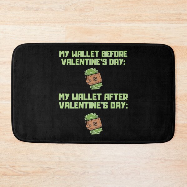 Item preview, My Wallet Before And After Valentines Hater Singles Day Hate Valentines designed and sold by brytfanna.