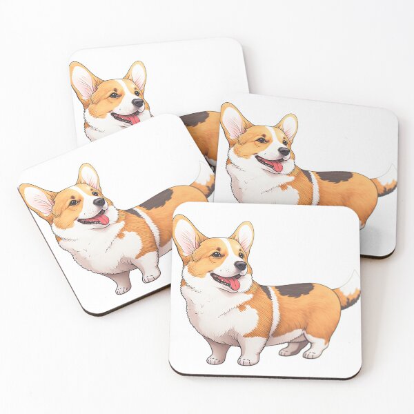 Artikelvorschau, Welsh Corgi Aufkleber: Entzückender Aufkleber für Corgi-Liebhaber entworfen und verkauft von FhelDesigns.