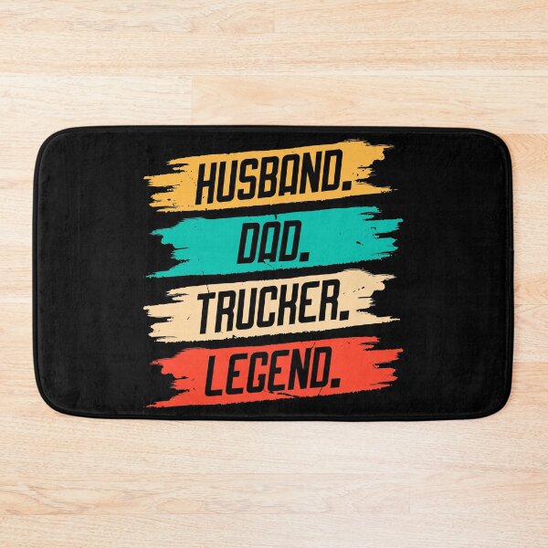 Item preview, Husband Dad Trucker Legend Highlighted designed and sold by NessiCreates.