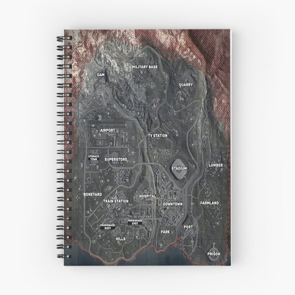 Item preview, Verdansk Map - Caldera Map designed and sold by jaggyboy.