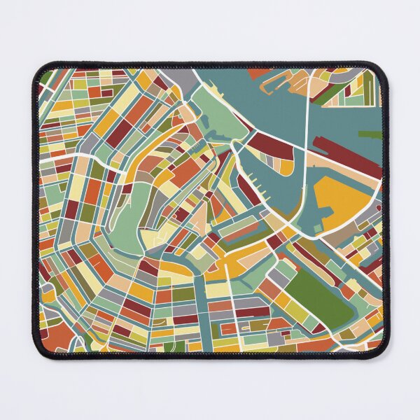 Item preview, Minimalist Amsterdam City Map designed and sold by kbracey-meraki.
